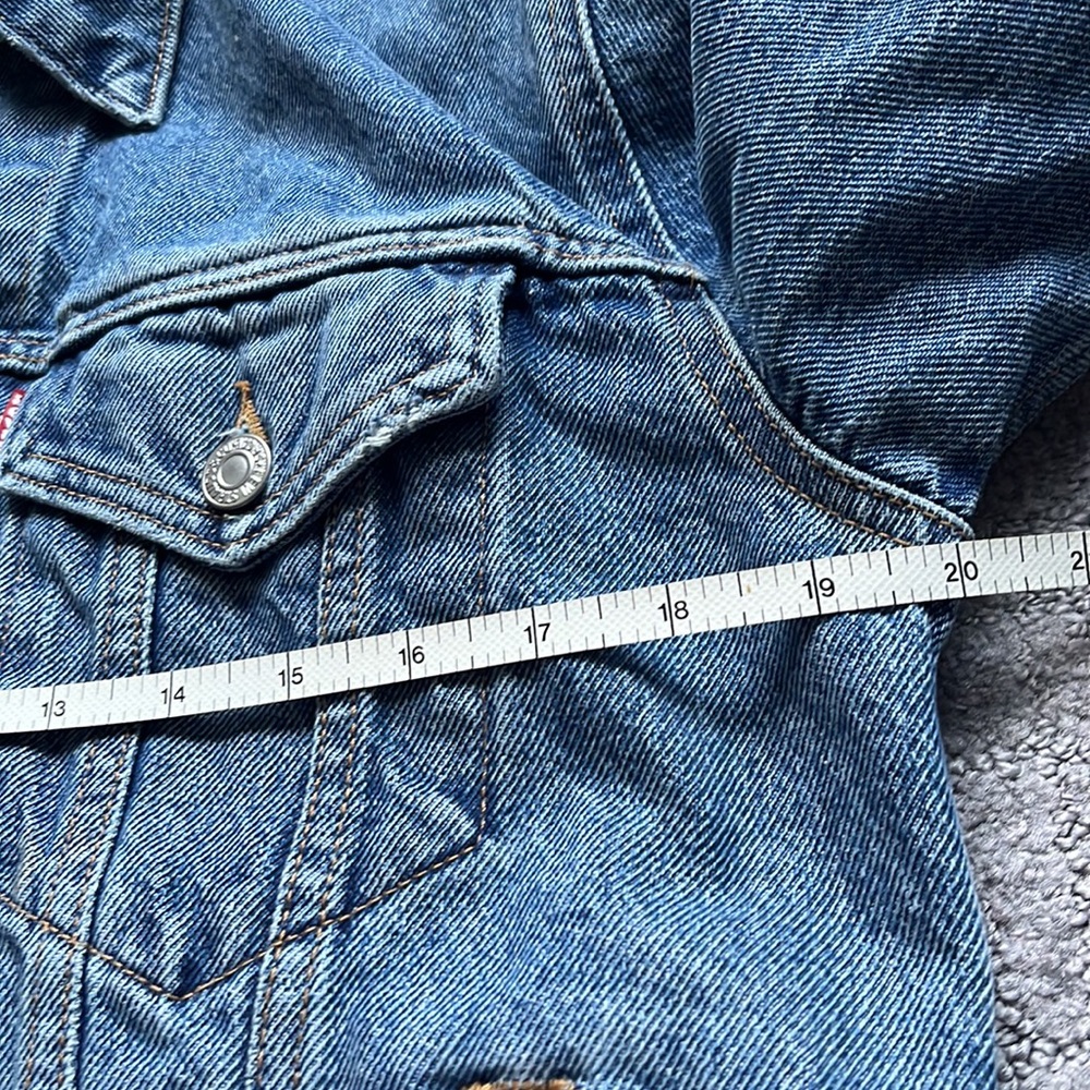 Levi's Blue Denim Jean Jacket - Picture 8 of 9
